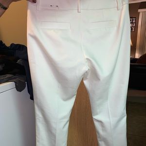 Express columnist dress pants, off white, size 8